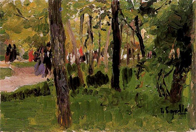 El Retiro, Madrid Joaquin Sorolla